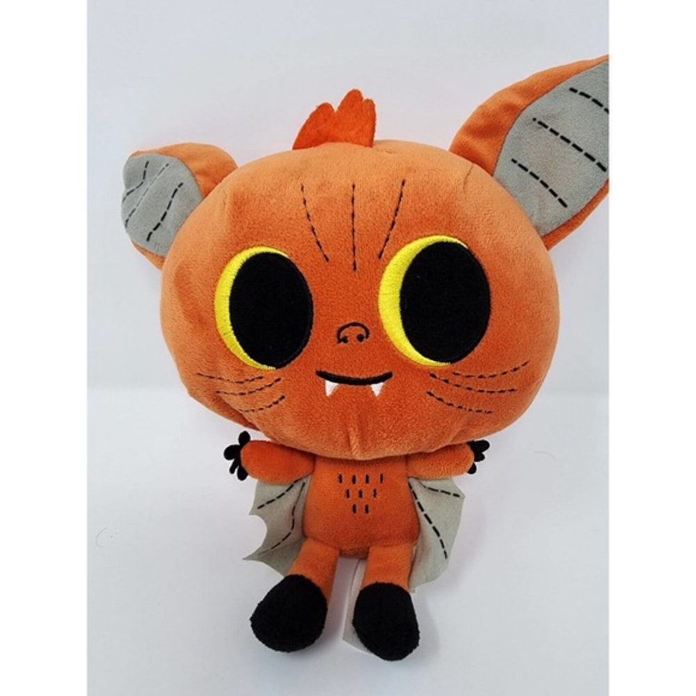 Funko‎ Bela Bat Paka Paka Boo Hollow 7" Plush Orange Halloween EUC
